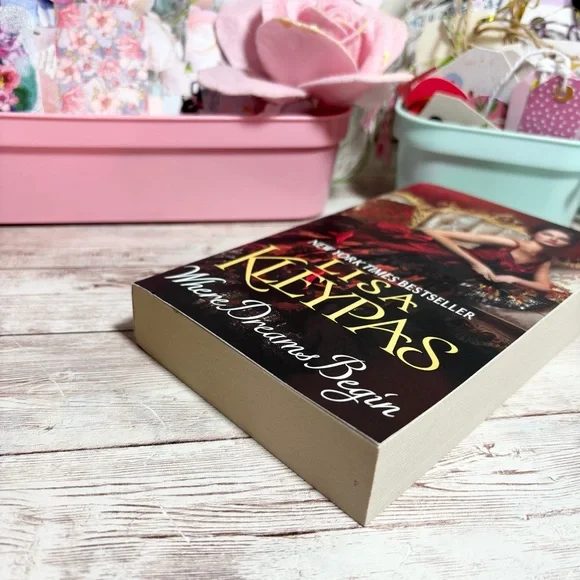 Where Dreams Begin Historical Romance Novel By Lisa Kleypas Paperback Book Avon - Picture 5 of 8